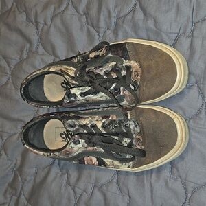 Vans floral rose print